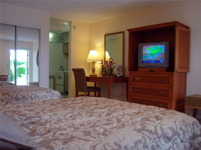 Typical room at Shore Haven Resort