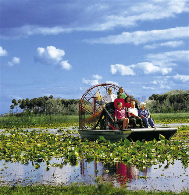 The famous Everglades National Park